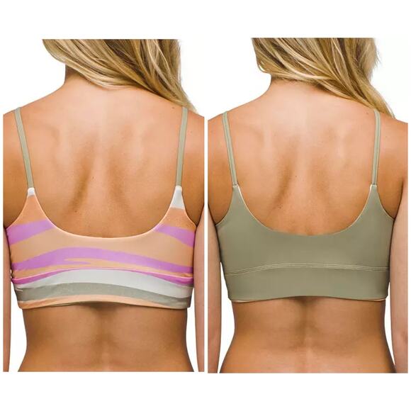 Prana Willow Falls Reversible Top Women's XL Waves Swim Bikini Beach Vacation - Picture 2 of 6